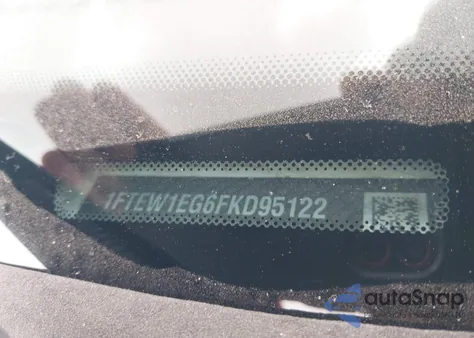 2015 Ford F-150 Xlt из США, поврежденный, VIN 1FTEW1EG6FKD95122